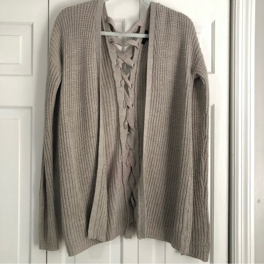 Dynamite Back Detail Cardigan